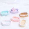 Cesta de Encaje Colorida Dibujo Animado Hecho a Mano Accesorios para Joyería DIY Paquete de Materiales de Accesorios Pequeños de Pegamento de Crema y Resina Venta al por Mayor