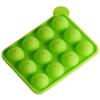 Molde de Pirulito 12 Cavidades Estéreo Redondo Molde de Chocolate Molde de Silicone para Assar Molde de Disco de Gelo de Hóquei no Gelo em estoque