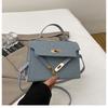 Bolso de Mano 2025 Verano Nuevo Estilo Cierre Moda Bolso de Mujer Bolso de Hombro en Relieve de Moda Bolso Cruzado Elegante de Moda