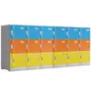 Gabinete de Plástico ABS para Mochilas Escolares para Estudiantes de Primaria, Casillero Escolar de Aula de Jardín de Infancia con Compartimentos Cerrables para Almacenamiento