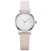 Shengke SK Nuevo Estudiante Reloj para Mujer Esfera Pequeña Moderno Pequeño Fresco Moderno Simple Agua Reloj de Cuarzo