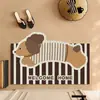 Tapete de seda para casa com desenho de cachorrinho, tapete de chão para entrada, resistente à sujeira, resistente ao desgaste, PVC, pode ser cortado, o tapete doméstico pode ser usado para cabelo