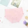 Ropa interior sin costuras de color sólido de una pieza más vendida talla grande seda de hielo delgada transpirable deportiva fitness calzoncillos para niña