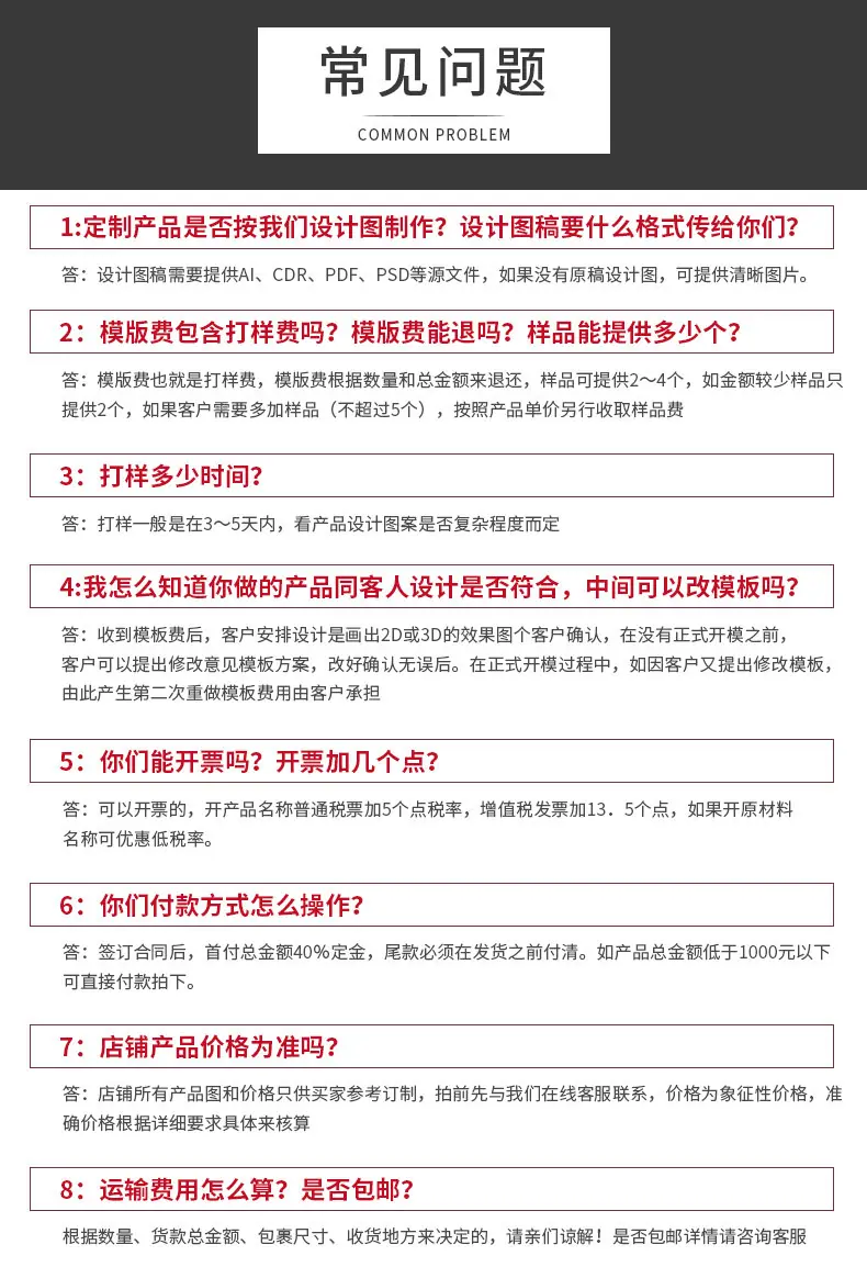 问题(1)