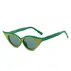 Nuevas Gafas de Sol Triangulares Ojo de Gato Retro de Estilo Europeo y Americano, Gafas Esenciales Personalizadas para Fiesta Hip-Hop y Espectáculo
