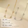 Pulsera de Plata de Ley S925 con Forma de Mariposa y Cruz con Diamantes bajo el Árbol Banyan, Estilo de Alta Gama, Popular en Europa y América, Joyería para Mujer