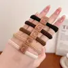 2025 Nuevo Estilo Liga para el Cabello Banda Elástica Diadema para Cola de Caballo Alta Lindos Accesorios para el Cabello de Principios de Otoño Que No Dañan el Cabello Banda Elástica Gruesa para el Cabello