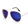 Gafas de sol voladoras al por mayor de fábrica para hombres y mujeres, gafas de sol reflectantes de siete colores, gafas de sol 30253026