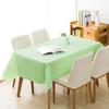 Toalha de mesa descartável de grade à prova d'água para barraca de feira, toalha de mesa PEVA à prova d'água, à prova de óleo, anti-queimadura, multi-tamanho