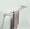 Venta Directa de Fábrica Portatoallas Negro Electroplateado Montado en Pared Estante de Almacenamiento para Toallas Juego de Accesorios de Ferretería para Baño Aleación de Zinc