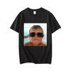 Playera Meme de Hasbulla Fighting Transfronteriza Europea y Americana de Manga Corta Top Casual para Pareja