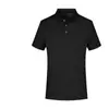 Polo de manga corta con cuello camisero para hombre, estilo japonés, marca ins de tendencia para verano, resistente, corte holgado, casual, versátil, top de media manga