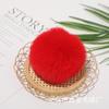 Fornecimento Direto da Fábrica Bola de Pelo de Coelho Artificial Pom Pom de Pelo de Coelho Rex Bola de Pelo Falso Pingente DIY Feito à Mão Pode Ser Personalizado