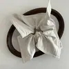 Bufanda Cuadrada Grande de Tela Retro de Color Sólido Estilo Coreano, Goma para Coleta para Mujer, Accesorio para el Cabello Único y Elegante