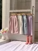 2026 Nuevo Estilo Pantalones Casuales de Pierna Ancha Color Caramelo para Niñas Estilo Coreano Color Sólido Pantalones Yamamoto para Primavera, Verano y Otoño para Uso al Aire Libre