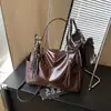 Bolso de Mano Estilo Coreano Transfronterizo, Bolso Cruzado Moderno y Elegante, Bolso de Mujer, Bolso de Moda Grande para el Trabajo, Bolso Tote Retro