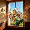 Nuevo colgante de rompecabezas acrílico transfronterizo, decoración atrapasoles para el hogar y el jardín, adorno colgante de decoración de ventana colorido