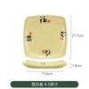 Changshou Fushang tazón de sopa para fideos de arroz tazón para sopa tazón para ramen miso olla caliente serie de vajilla china plato para bocadillos de melamina