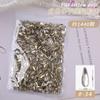 1440 Diamantes de fondo plano de forma especial Super Flash Mini Cristal K9 Uñas de diamante DIY Joyería de uñas de diamante al por mayor