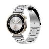 Para Huawei GT5 Pulseira de Bambu e Metal Huawei WATCH GT4 Pulseira de Aço Prata e Dourada Relógio Pulseira de 41mm