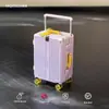 Maleta de Viaje Modelo Nuevo 2025 Maleta de Mano de 20 pulgadas Maleta de Viaje Maleta de Cuero Maleta con Ruedas Maleta con Candado de Contraseña para Mujer Bolso de Mano Maleta Ligera