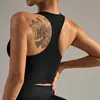 Chaleco Deportivo a Prueba de Golpes Estilo Europeo y Americano para Mujer, Sujetador Deportivo Inalámbrico Push-Up, Sujetador Deportivo Cruzado de Talla Grande con Espalda Hermosa en Forma de U