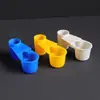 Dispensador de agua de doble boquilla D2316 para pájaros, loros, mynas y palomas; comedero automático de agua; dispensador de medicina para palomas
