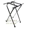 Suporte de Bagagem para Quarto de Hotel Rack de Armazenamento Espesso de Aço Inoxidável Suporte para Mala Cabideiro Dobrável de Chão para Casa
