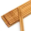 Palillos de Bambú Natural para Uso en Casa, Palillos de Madera, Sin Pintar, Sin Cera, a Prueba de Moho, Antideslizantes, Palillos de Bambú Antideslizantes Tallados de Alta Gama