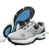 Zapatos de Golf para Hombre y Mujer, Nuevos Clavos Fijos, Zapatos de Golf Nuevos, Cómodos y Transpirables, Botones Laterales Giratorios para Hombre
