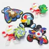 Popular Molinillo de Viento Giratorio de Doraemon Parche de Goma Suave de PVC Accesorios para Ropa Accesorios de Ropa de Marca de Moda