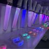 Barra luminosa LED con control remoto para conciertos, barra luminosa LED con partición de 15 colores, barra luminosa LED para la noche