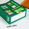 Bolsa de Regalo con Palabra Motivacional Estilo Nacional de Moda Bolsa de Papel Linda para Empaque Premio de Papelería para Estudiantes Bolso de Mano de Regalo Acompañante