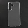 Adequado para Capa de Celular Samsung Galaxy S25 Plus, Material TPU Totalmente Transparente, Capa Macia Anti-Queda
