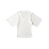 Camiseta Vintage de Manga Corta con Cuello en V para Mujer, Diseño de Verano con Estilo Único, Ceñida a la Cintura, Top Sexy y de Puro Deseo