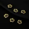 Joias para Nail Art de Liga de Coroa Super Brilhantes Luxo Diamante Liga Inlaid Fundo Plano Acessórios Capa de Celular com Diamante Joias para Pente