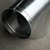 Tubo de Conducto de Ventilación de Tres Vías en Forma de T Cabezas Grandes y Pequeñas Accesorios Galvanizados de Acero Inoxidable 304 Soldadura Junta Reductora Tubo Ventilador al por Mayor