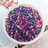 Lentejuelas Estrella de Cinco Puntas 1g Empaque Colorido 3-4mm Cuentas de Estrella Cielo Estrellado Color Mezclado 48 Colores Accesorios de Joyería DIY Lentejuelas