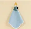 Toalla de Mano para Colgar, Toalla Pequeña Absorbente, Toalla de Mano para Niños, Toalla de Mano para Bebé, Trapo de Secado Rápido, Terciopelo de Coral