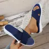 Sandalias Nuevas de Talla Grande con Tira Cruzada y Suela Gruesa para Uso en Exteriores, Estilo Europeo y Americano, Sandalias Cómodas y Transpirables con Tira Tejida para Mujer