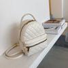 2021 Nueva Moda Mochila Versátil Mochila ins Estilo Hong Kong Bolso de Hombro Bolso Rombo Versátil Estilo Coreano para Mujer