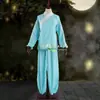 Traje Tradicional de Ópera Chinesa Hanfu para Adultos, Incluindo Qingyi, Hua Dan, Xiao Sheng Calças de Lanterna para Prática, Roupa Pequena, Calças Coloridas, Material Amassado e Roupa de Água
