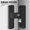 Cerradura para Puerta Corredera sin Taladro, Pestillo de Puerta, Perno de Puerta, Cerradura para Puerta Corredera de Ángulo Recto de 90 Grados, Pestillo de Hebilla, Perno de Puerta antirrobo