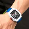 Reloj de Pulsera de Moda para Hombre con Forma de Barril Ultradelgado Nuevo Transfronterizo, Modelo Popular de Comercio Exterior, Reloj de Cuarzo al por Mayor, Marca de Relojes para Hombre