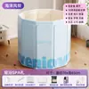 Cubo de Baño Plegable para Interiores Jiashu para Adultos, Sin Instalación, Bañera Plegable Engrosada y Elevada, Cubo de Baño Doble