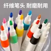 Marcadores Acrílicos Tingyuxuan Cc-215 para Estudiantes, Secado Rápido, Mezclables, Fáciles de Lavar, No traspasan el Papel para Dibujo Infantil