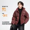 Chaqueta Acolchada de Invierno para Niños, 90% Pluma, Corta, Cuello Alto, Nueva 2026, Abrigo Engrosado a Prueba de Frío para Niños