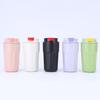 Nueva Taza Termo de Vacío de Acero Inoxidable 304 Taza de Café Portátil para Exterior con Cordón Taza para Coche con Tapa