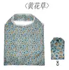 Bolsa de Compras Plegable de Poliéster con Forma de Teléfono Móvil y Estampado Floral Regalo Bolsa de Almacenamiento Portátil Fresa Bolsa Ecológica Bolsa de Compras