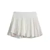 Falda Ultra Corta Rumeng para Mujer, Estilo Chica Dulce de Verano, Adelgazante, para Yoga, Running, Secado Rápido, Plisada, Anti-Exposición para Deportes al Aire Libre